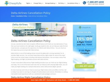 www.cheaptix fly.comcancellation policydelta airlines cancellation