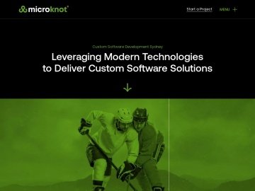 www.microknot.com .aucustom software development